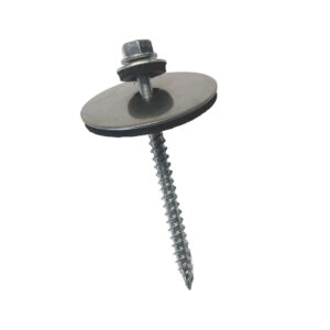 Kateruuvi ja RST-EPDM-aluslevy (Ø 38 mm)